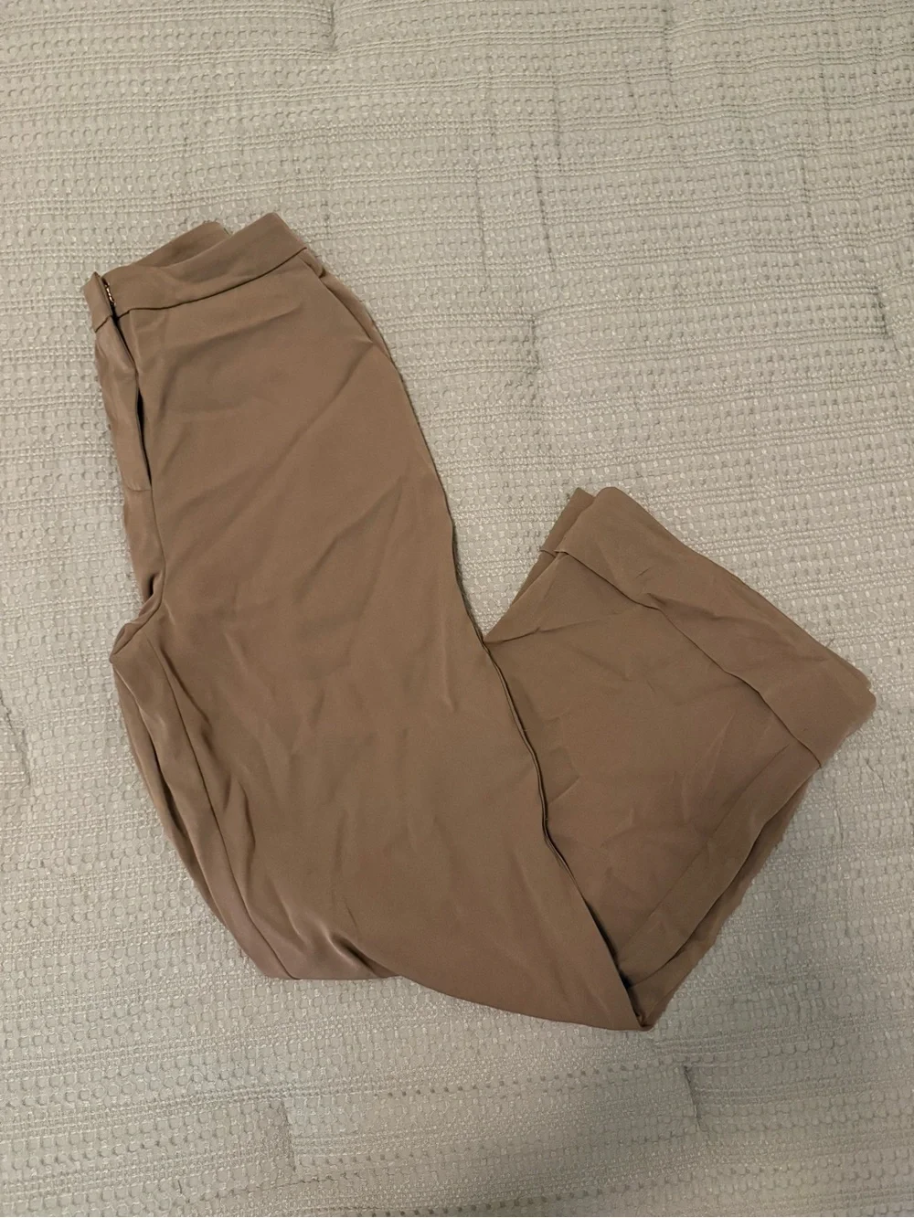 Brown wide leg pants